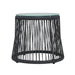Tolovana Indoor Steel and Rope Side Table by Christopher Knight Home