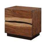 Tolt River Smokey Walnut 4-piece Storage Bedroom Set with Chest