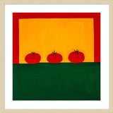 Tomatoes by Cristina Rodriguez Wood Framed Wall Art Print