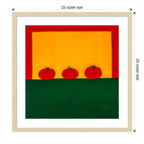 Tomatoes by Cristina Rodriguez Wood Framed Wall Art Print