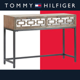 Tommy Hilfiger Hayworth Mirrored Console Table, Ash Gray