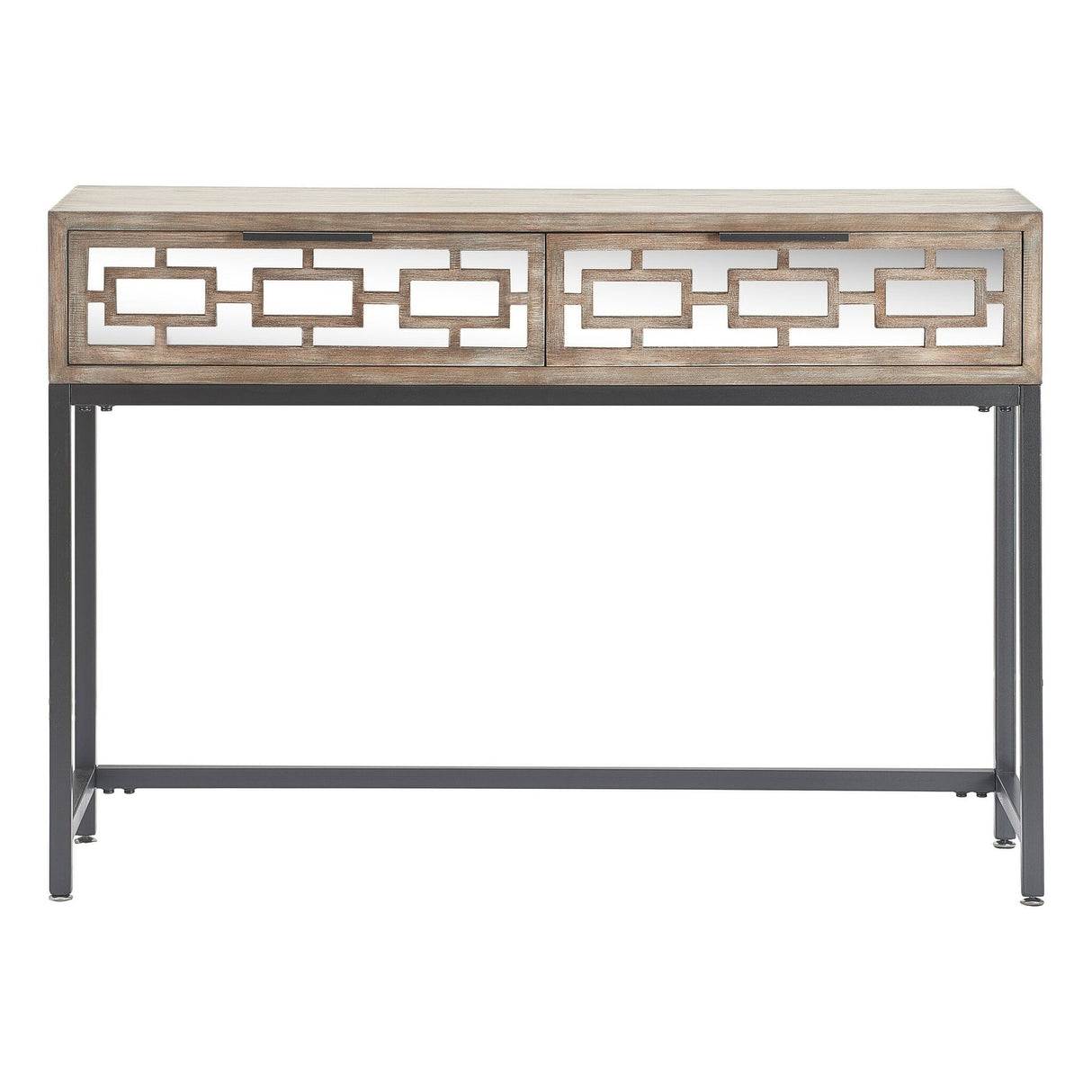 Tommy Hilfiger Hayworth Mirrored Console Table, Ash Gray