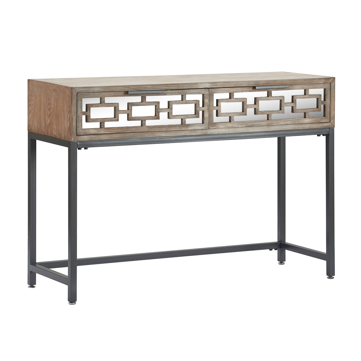 Tommy Hilfiger Hayworth Mirrored Console Table, Ash Gray