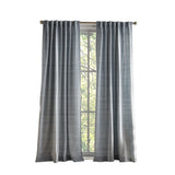 Tommy Hilfiger Herringbone Curtain Panel Pair