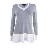 Tommy Hilfiger Women's Colorblocked Layered-Look Sweater