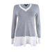 Tommy Hilfiger Women's Colorblocked Layered-Look Sweater