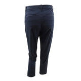 Tommy Hilfiger Women's Cropped Straight-Leg Pants (10, Midnight)