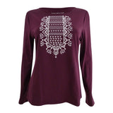 Tommy Hilfiger Women's Embroidered Top