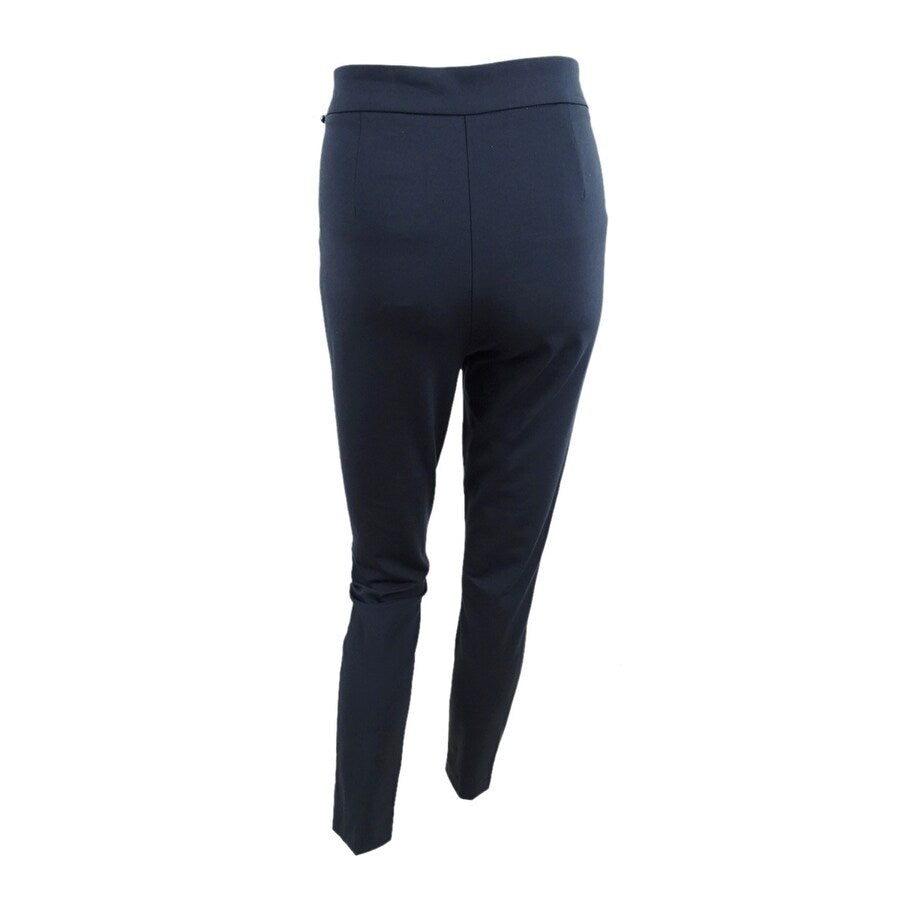 Tommy Hilfiger Women's Front-Seam Skinny Pants (2, Midnight)