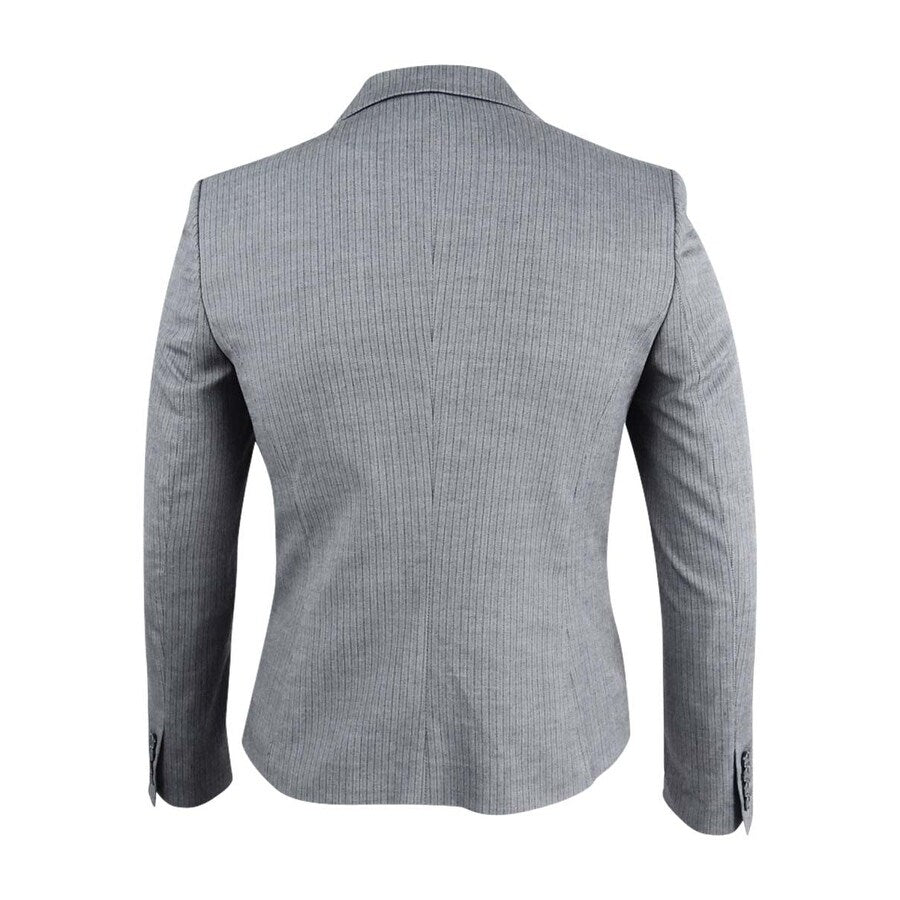 Tommy Hilfiger Women's Pinstriped One-Button Jacket