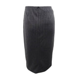 Tommy Hilfiger Women's Pinstriped Pencil Skirt