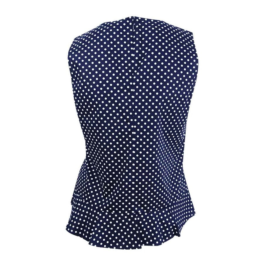 Tommy Hilfiger Women's Printed Peplum Top