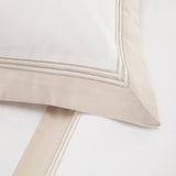 Denzel 300TC Reversible 100% Cotton Oversized Duvet Cover Set With Matching Pillow Shams