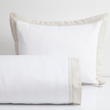 Denzel 300TC Reversible 100% Cotton Oversized Duvet Cover Set With Matching Pillow Shams