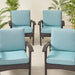 Topanga Club Chair Cushions (Set of 4) by Christopher Knight Home