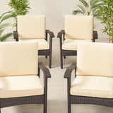 Topanga Club Chair Cushions (Set of 4) by Christopher Knight Home
