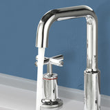 Topcraft 3-Hole Stainless Steel Bathroom Faucet