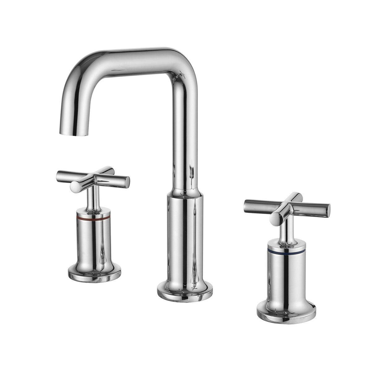 Topcraft 3-Hole Stainless Steel Bathroom Faucet