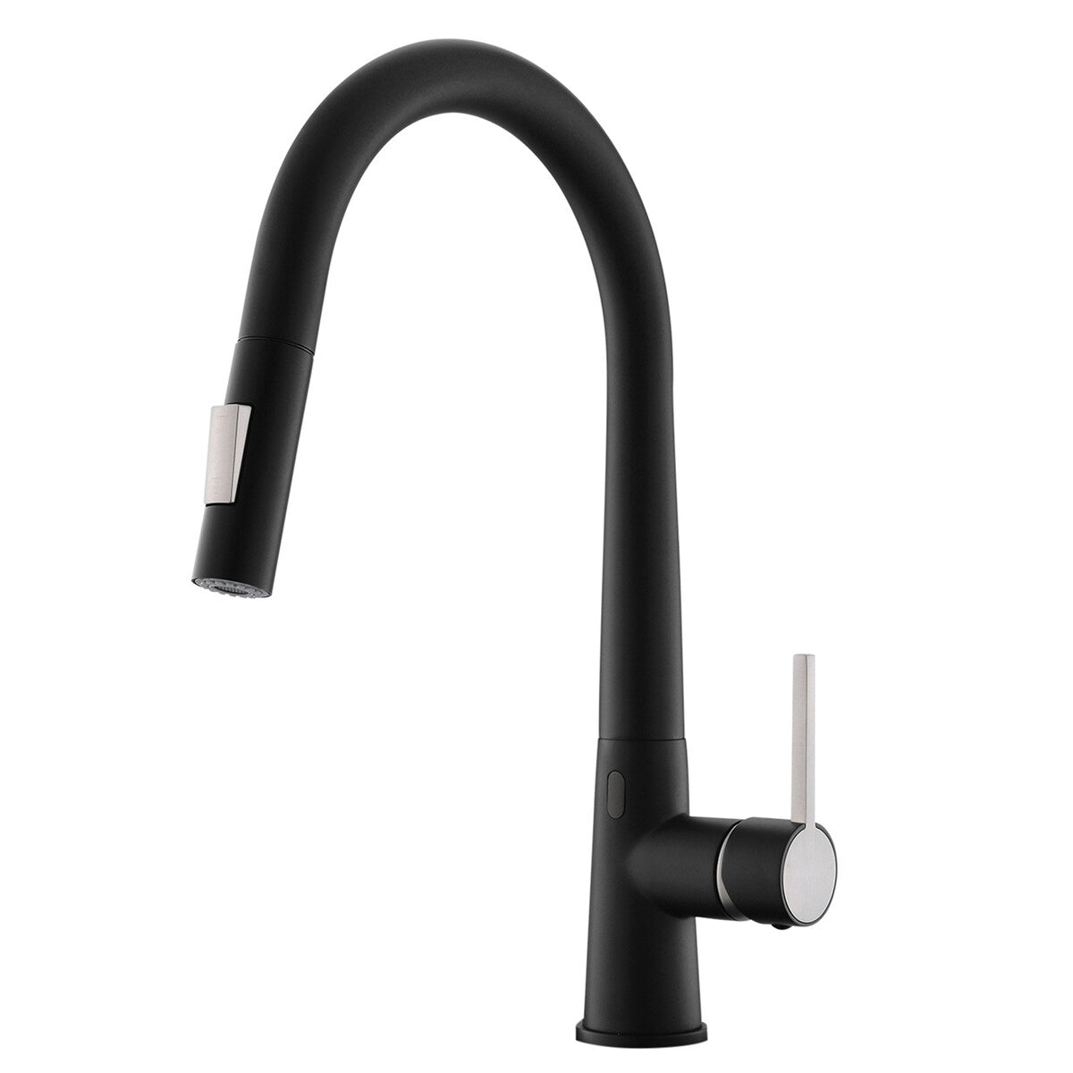 Topcraft Pull Down Stainless Steel Kitchen Faucet with Sprayer and Sensor