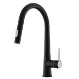 Topcraft Pull Down Stainless Steel Kitchen Faucet with Sprayer and Sensor