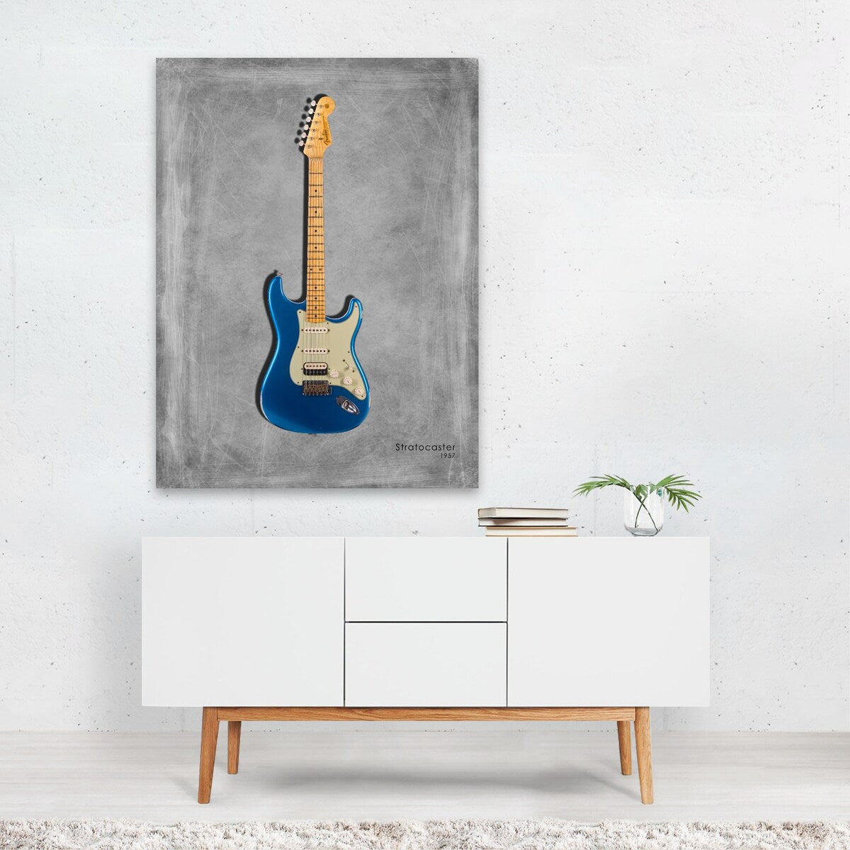 Toronto Ontario Canada Fender Stratocaster 57 Guitar Art Print/Poster