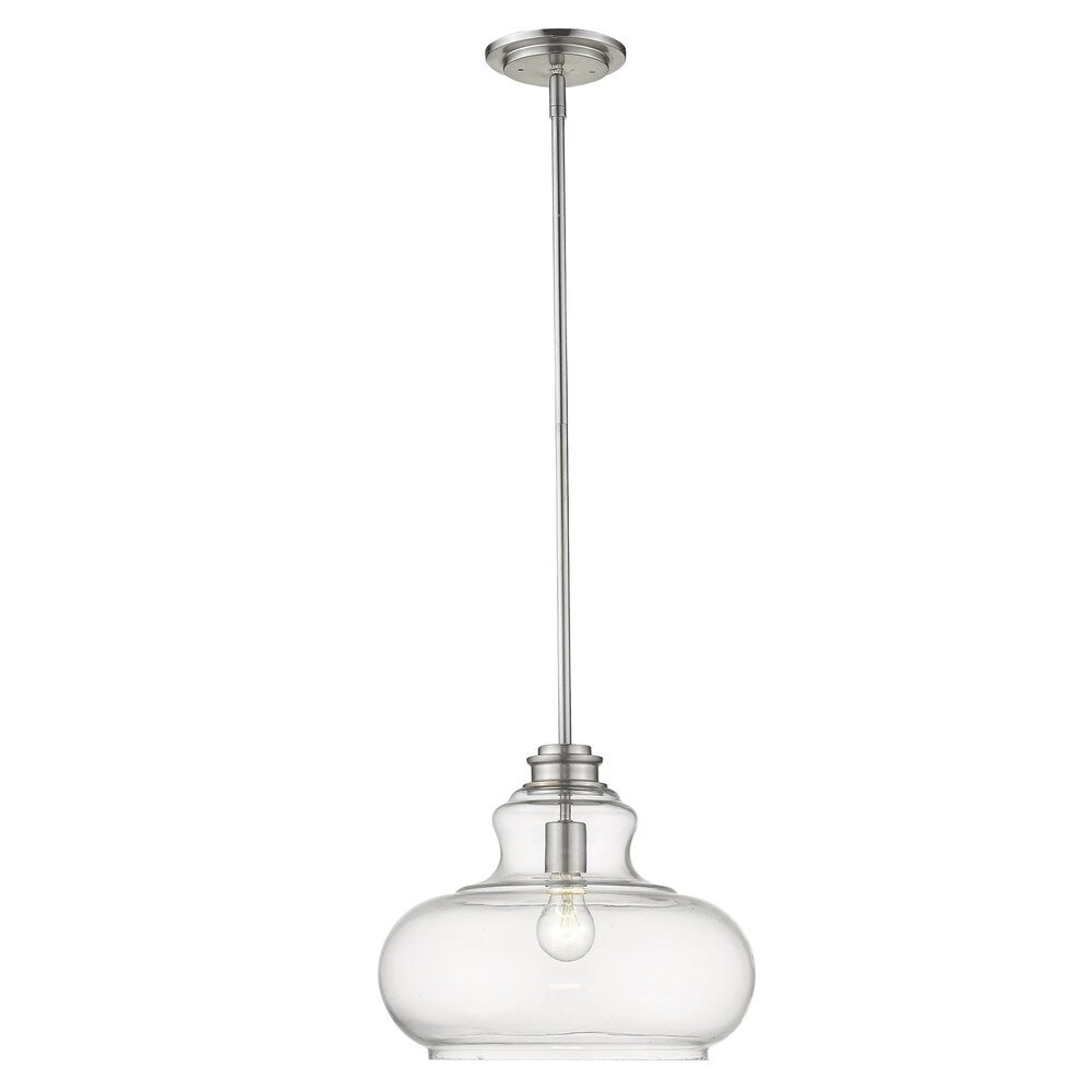 Torrel 1-Light Satin Nickel Pendant