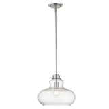 Torrel 1-Light Satin Nickel Pendant