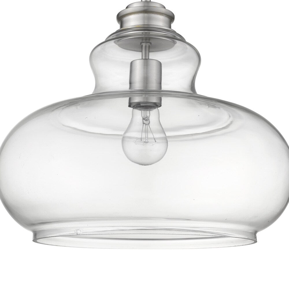 Torrel 1-Light Satin Nickel Pendant