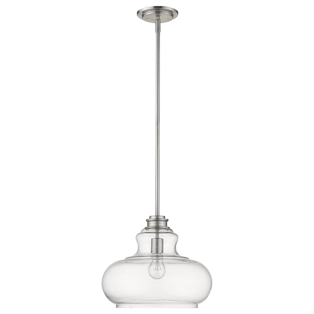 Torrel 1-Light Satin Nickel Pendant