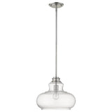 Torrel 1-Light Satin Nickel Pendant