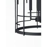Torres Collection Black Four-Light Foyer - 29.000" x 21.500" x 21.500"