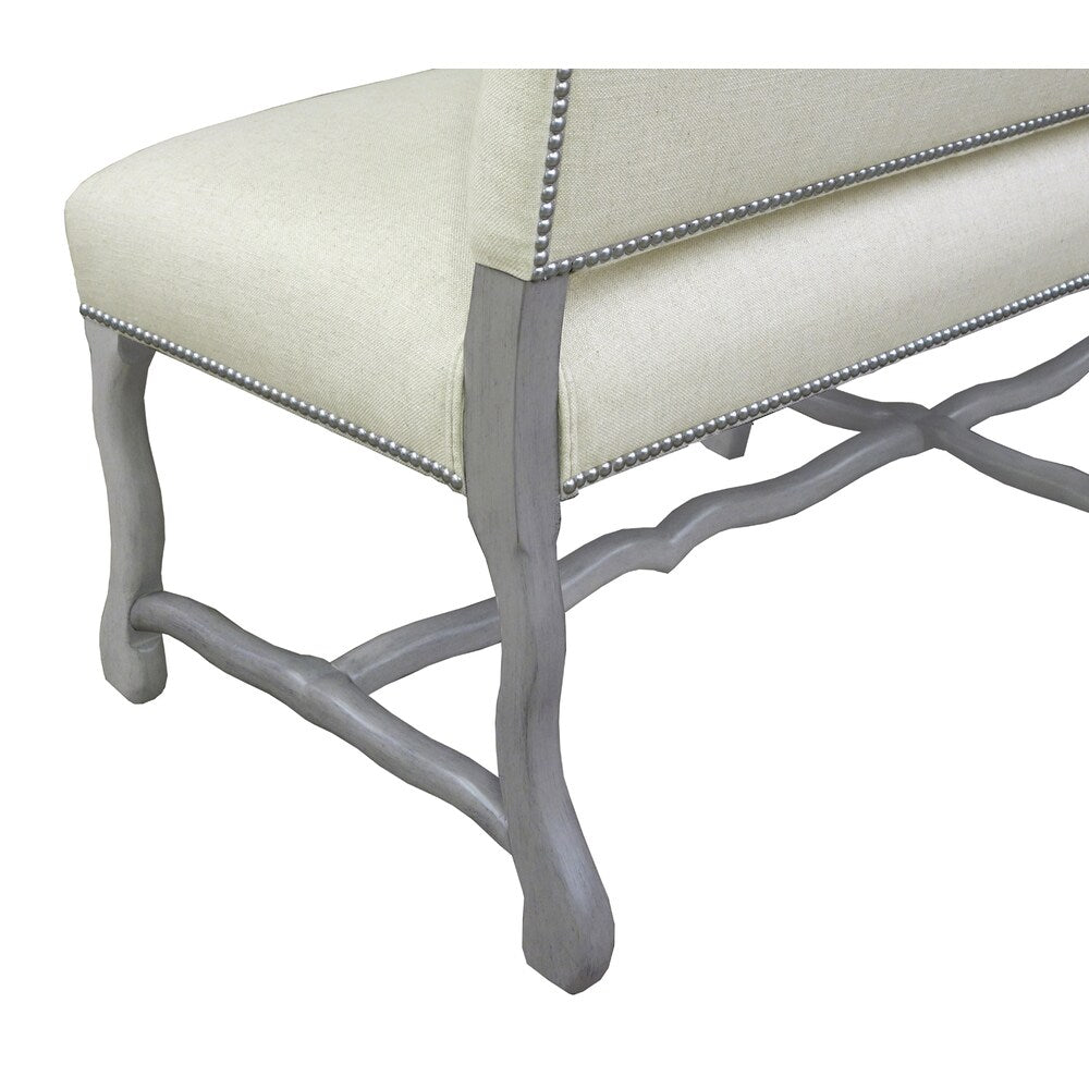 Toscana Grey Banquette Bench