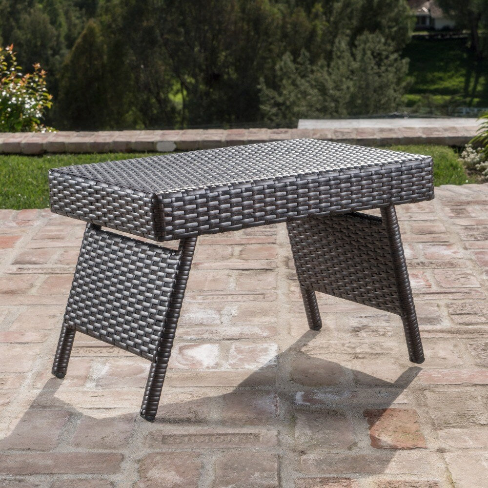 Toscana Outdoor 2-piece Wicker Adjustable Chaise Lounge Set by Christopher Knight Home