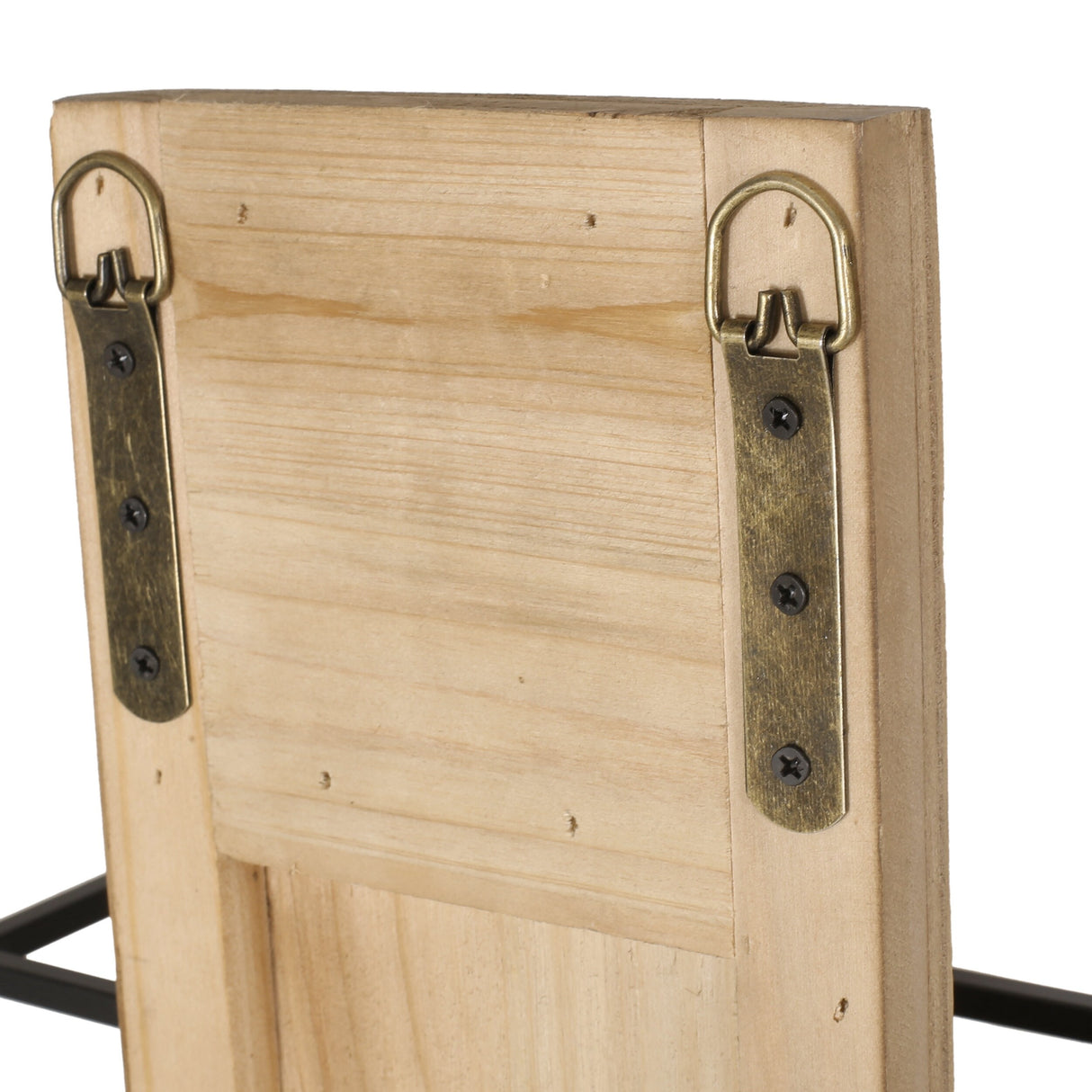 Toston Modern Industrial 8 Bottle Wall Mounted Wine Rack by Christopher Knight Home - 11.80" L x 4.50" W x 46.50" H