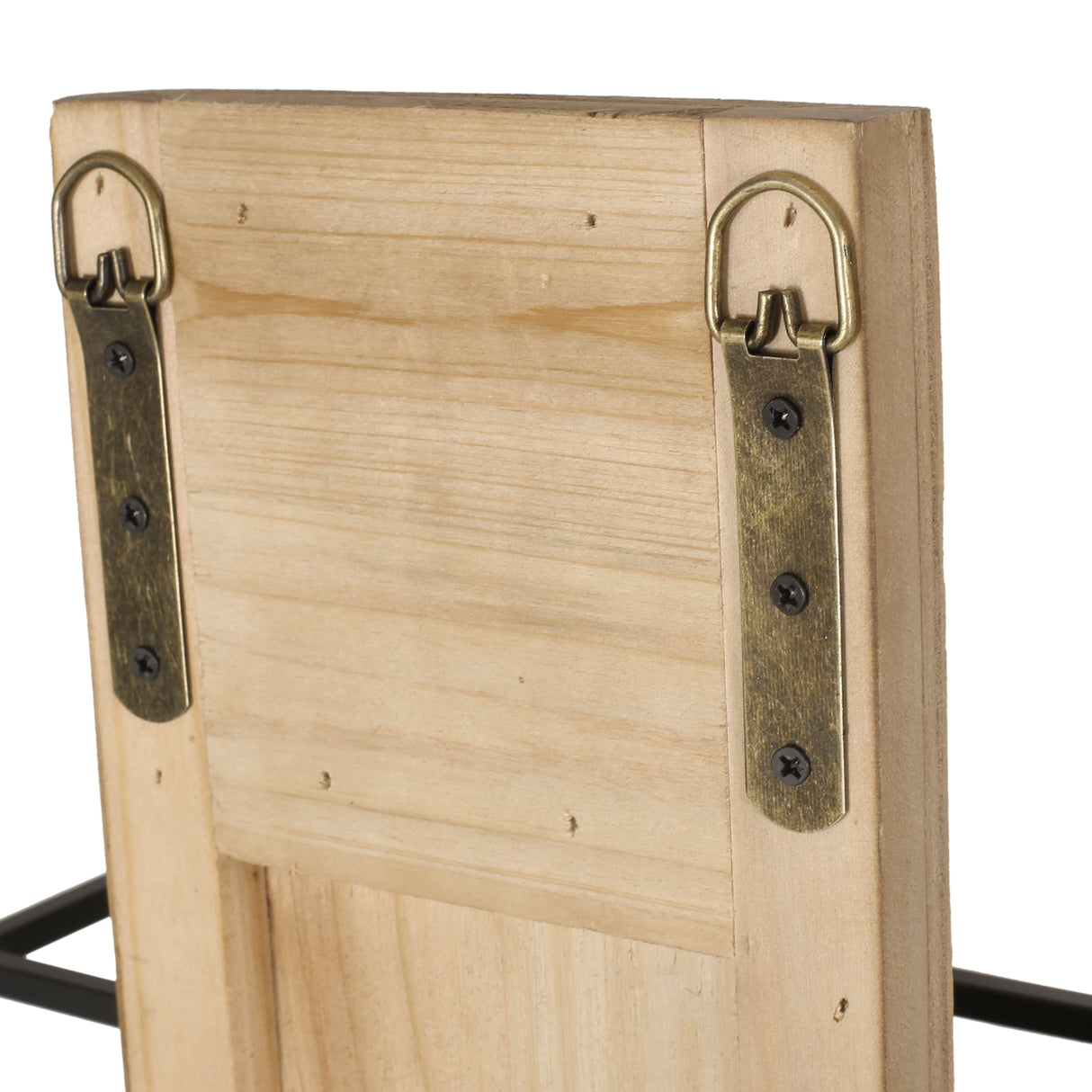 Toston Wood and Iron Wine Rack (8 Bottles) by Christopher Knight Home