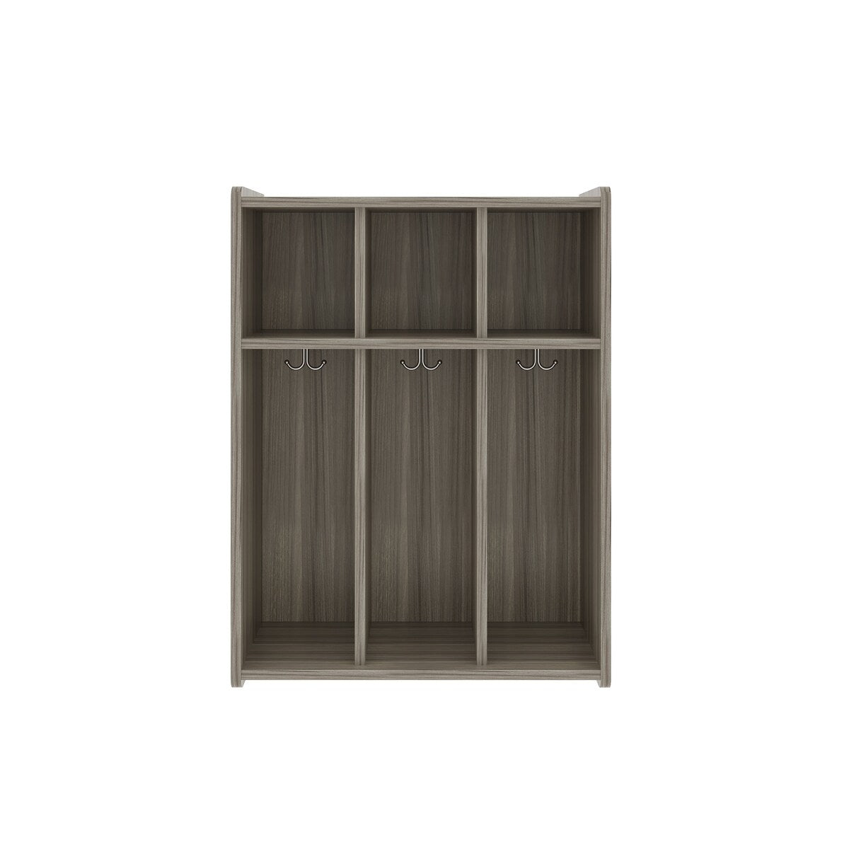 Tot Mate 3-Section Laminate Floor Locker - 28" x 15" x 37 1/2"