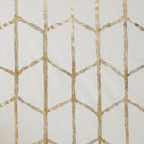 Total Blackout Print Grommet Top Curtain Panel