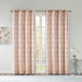 Total Blackout Print Grommet Top Curtain Panel