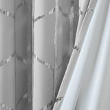 Total Blackout Print Grommet Top Curtain Panel
