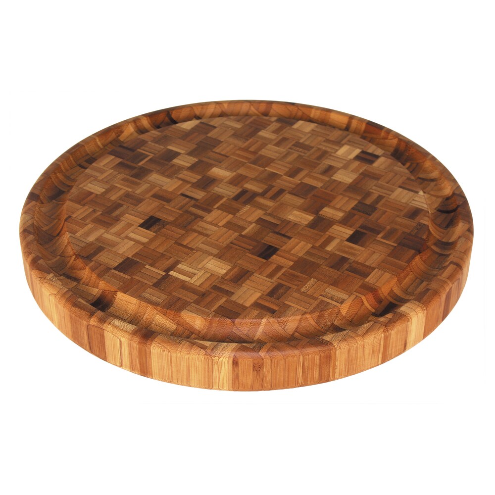 Totally Bamboo Round Butcher Block
