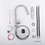 Touch Kitchen Faucet with Pull Down Sprayer Stainless Steel - spout Height:16.49 inches