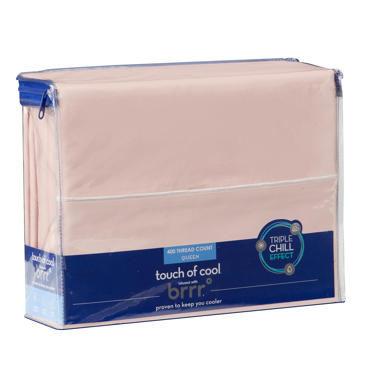 Touch Of Cool Infused/w/brrr Sheet Set from Grace Home Fashions