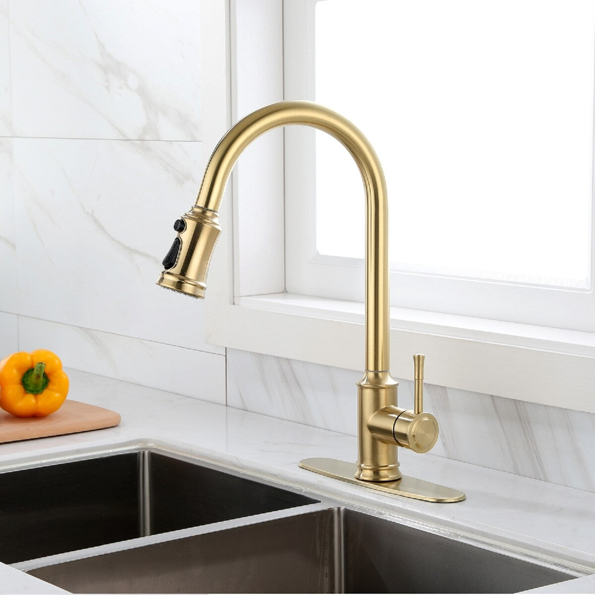 Touch Pull Down Sprayer Kitchen Faucet Pull Down Sprayer - 16.53*8.66*8.07