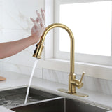 Touch Pull Down Sprayer Kitchen Faucet Pull Down Sprayer - 16.53*8.66*8.07