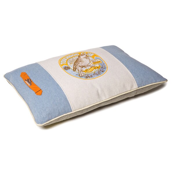 Touchdog Original Classical Denim Insertable Pillow Dog Bed