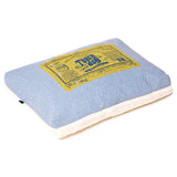 Touchdog Original Denim Classical Rectangular and Reversible Dog Bed