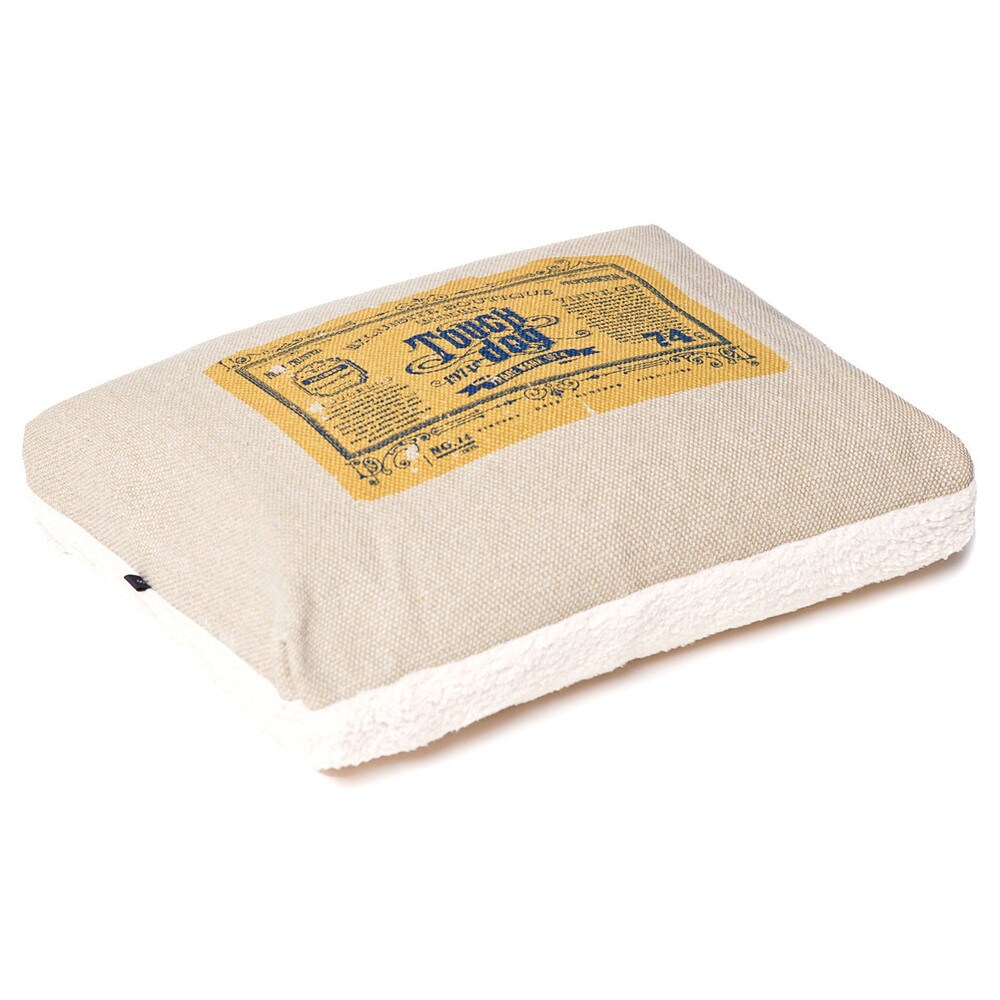 Touchdog Original Denim Classical Rectangular and Reversible Dog Bed