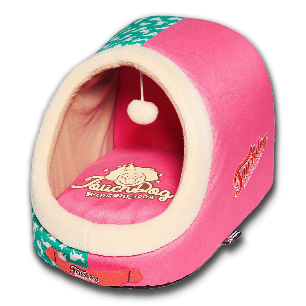 Touchdog Rabbit-Spotted Active-Play Indoor Panoramic Designer Dog Bed