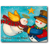 Touched by An Angel 20x16 Gallery Wrapped Stretched Canvas