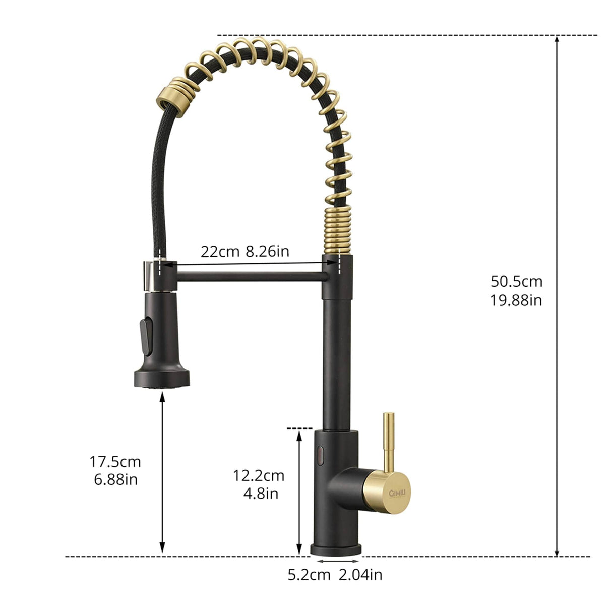 Touchless Pull Down Kitchen Faucet Single Handle Commercial Kitchen Sink Faucets With Sprayer Smart Single Hole Taps With Valve